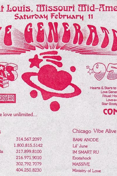 Love Generator Feb 11, 1995 Saint Louis