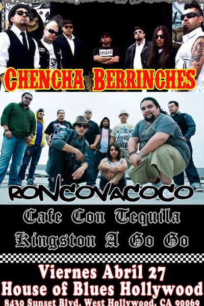 Chencha Berrinches, Roncovacoco, Cafe Con Tequila