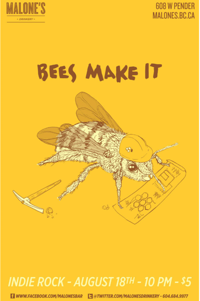 Bees Make It Aug 18, 2013 Vancouver