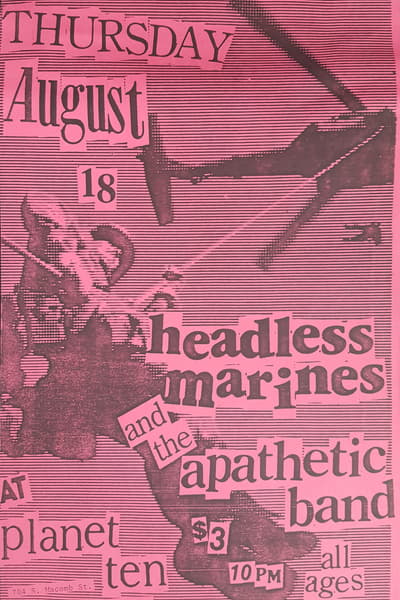 The Apathetic Band Aug 18, 1988