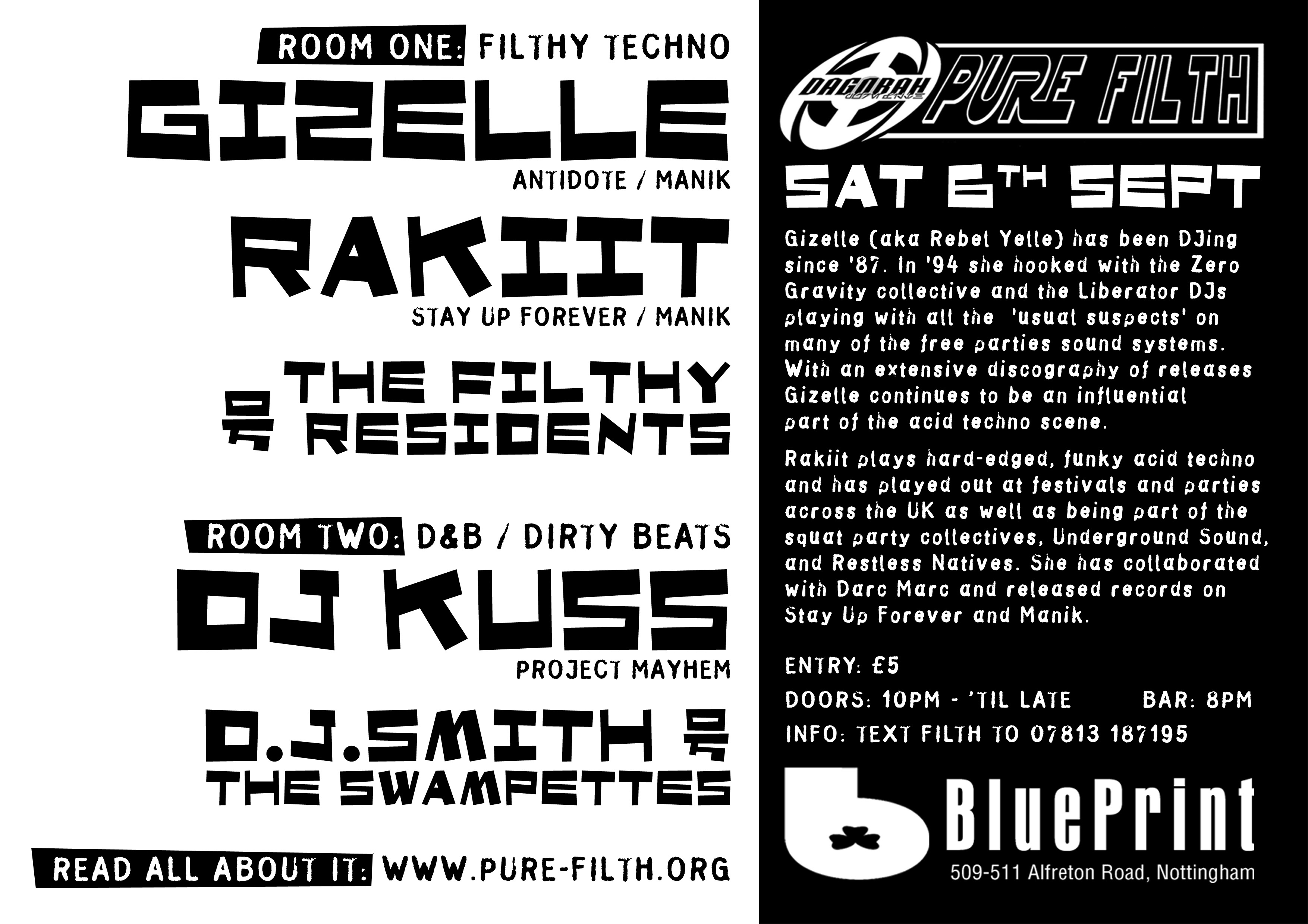 The Filthy Residents Sep 6, 2003 Nottingham