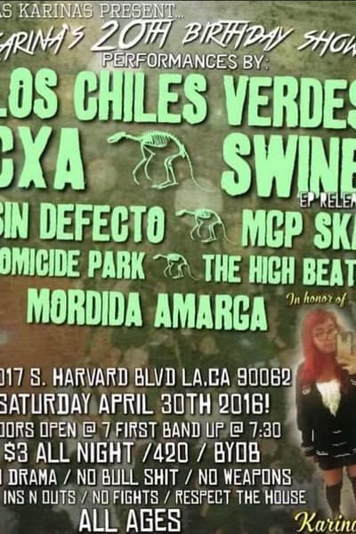 Sin Defecto Apr 30, 2016 Los Angeles