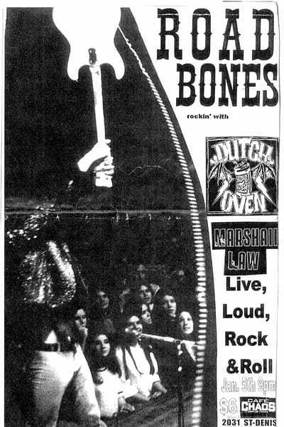 Road Bones Montreal