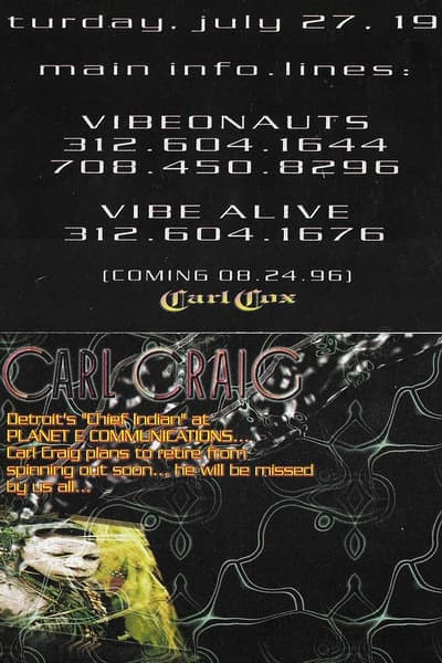 Vibeonauts Jul 27, 1996 Chicago