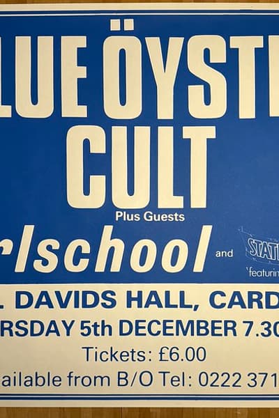 Blue Öyster Cult, Girlschool, Statetrooper featuring Gary Barden