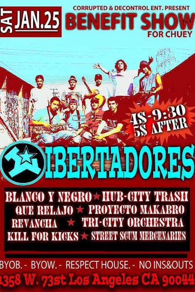 Benefit Show for Chuey Los Angeles