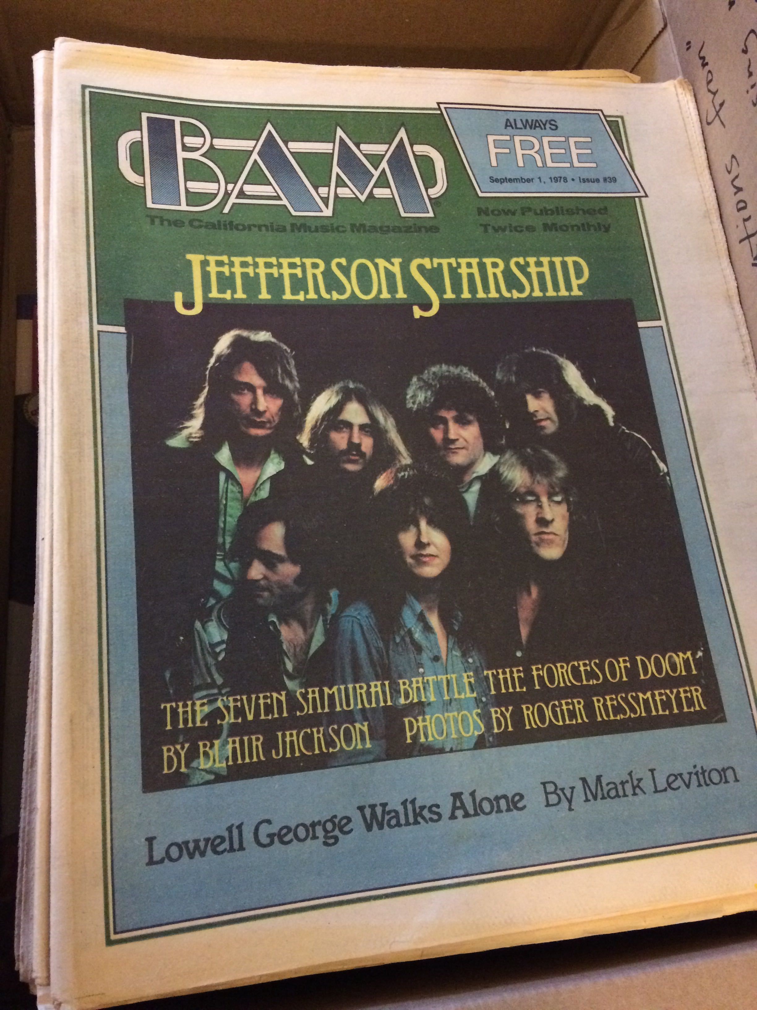 Jefferson Starship Sep 1, 1978 California