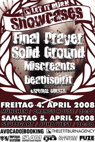 Miscreants Apr 4, 2008 München / Stuttgart