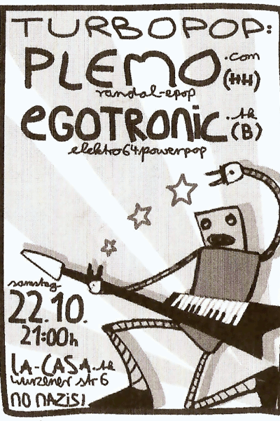 Konzert mit Plemo & Egotronic Oct 22, 2005 Berlin