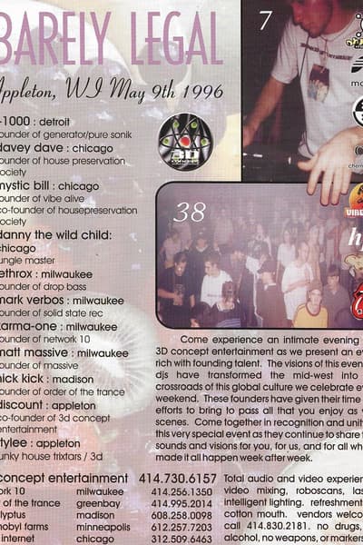 Karma-One May 9, 1996 Appleton
