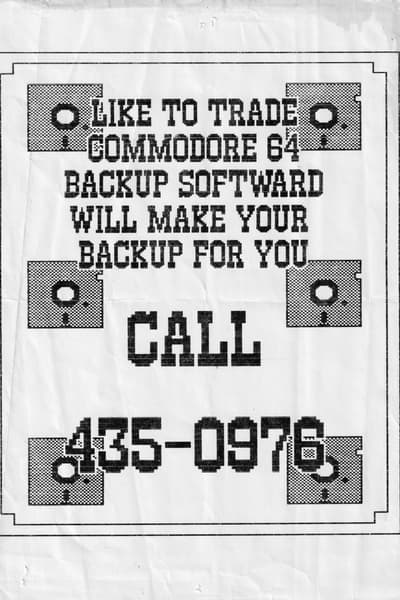 A funny found Commodore 64 flyer