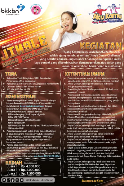 BKKBN Sulut Flyer Kespro 2023 May 18, 2023 Sulawesi Utara