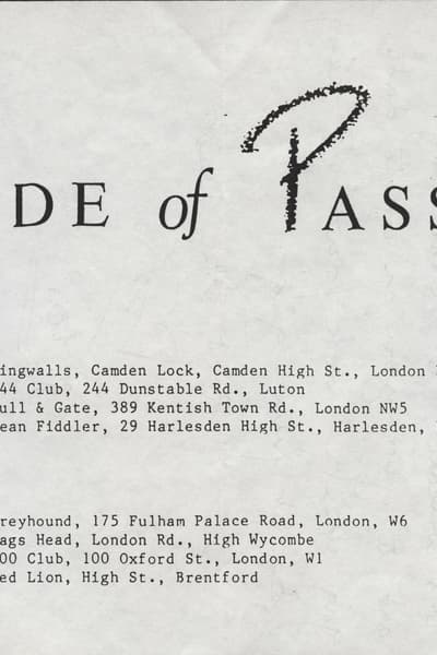 Pride of Passion Multiple cities including London, Luton, High Wycombe, Brentford, Harlesden
