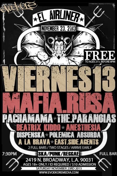 Viernes 13, Mafia Rusa (Los Angeles)