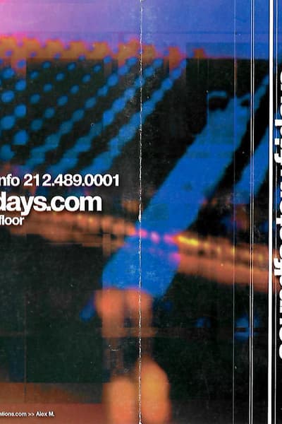 Sound Factory Fridays Sep 17, 1999 New York