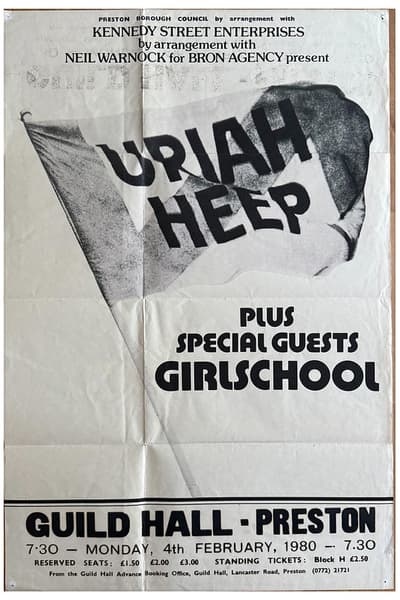 Uriah Heep, Girlschool