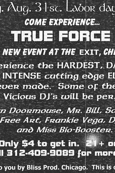 True Force Aug 31, 1997 Chicago
