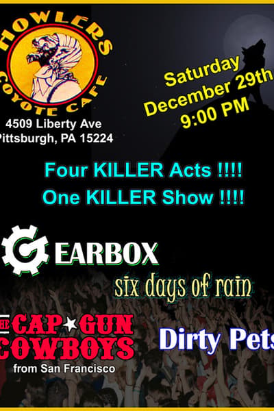 The Cap Gun Cowboys Dec 29, 2012 Pittsburgh