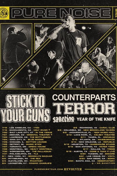 Pure Noise Records / Revolver Multiple cities (US/Canada tour)