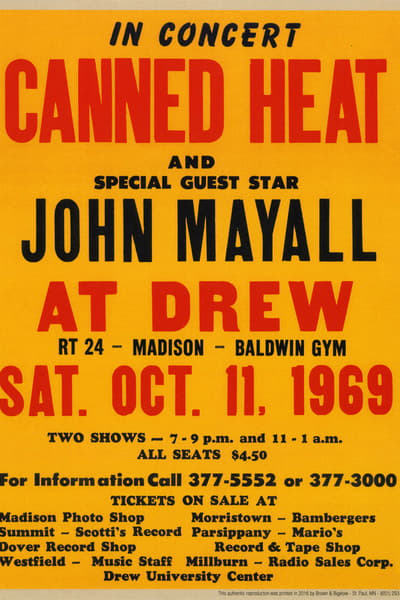 Canned Heat, John Mayall (Madison)