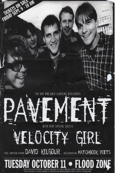 Pavement, Velocity Girl, David Kilgour