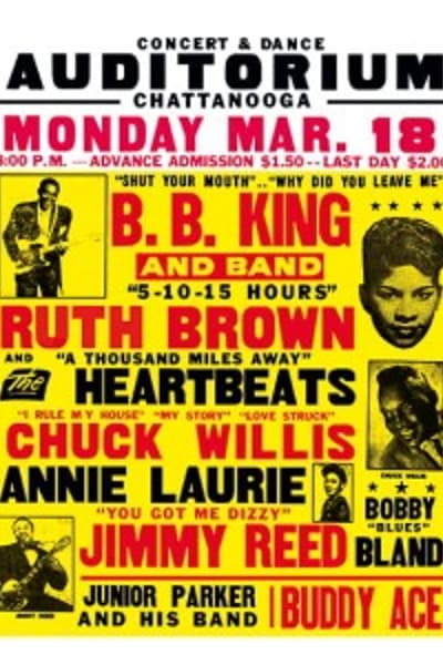 B.B. King and Band, Ruth Brown, The Heartbeats