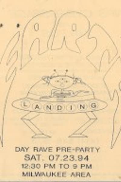 Day Rave Pre-Party Jul 23, 1994 Milwaukee
