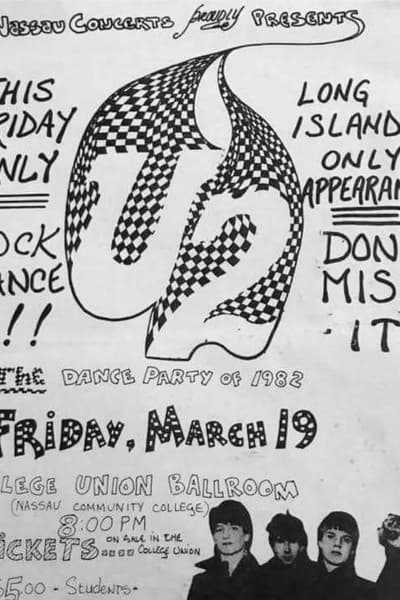 U2 Mar 19, 1982 Garden City