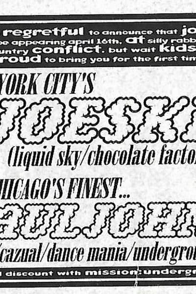 Joeski Apr 16, 1997 Chicago