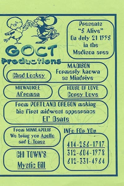 GOCT Productions Jul 21, 1995 Madison