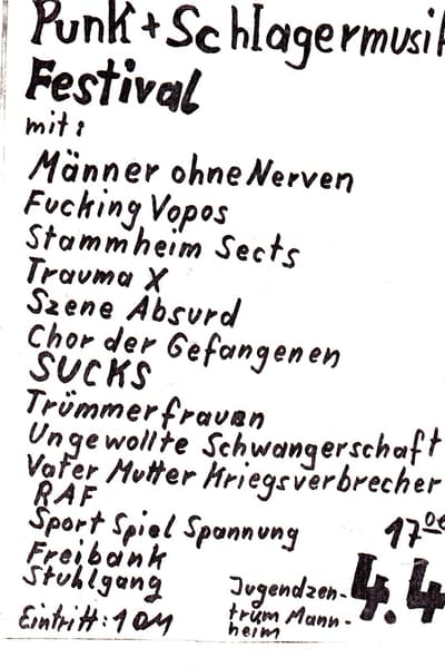 Trümmerfrauen Apr 4, 1981 Mannheim