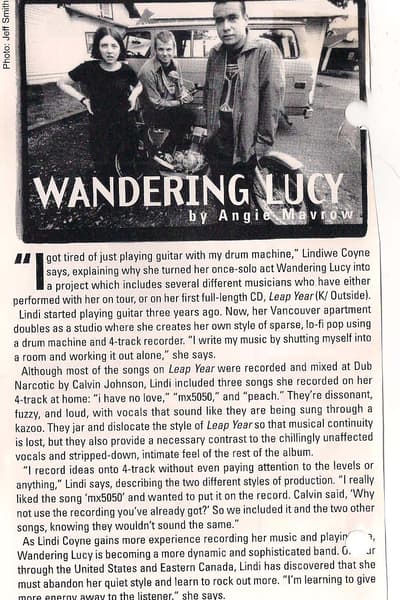 Wandering Lucy Vancouver