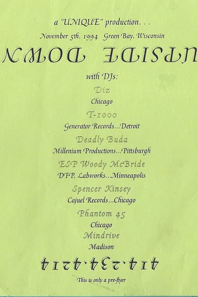 Unique Productions Nov 5, 1994 Green Bay