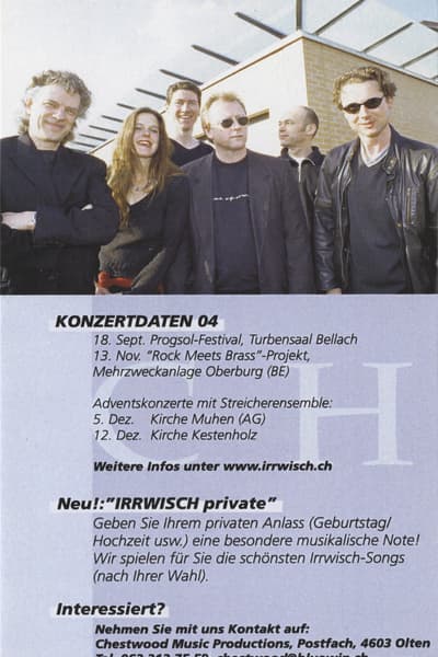Chestwood Music Productions Bellach, Oberburg, Muhen, Olten