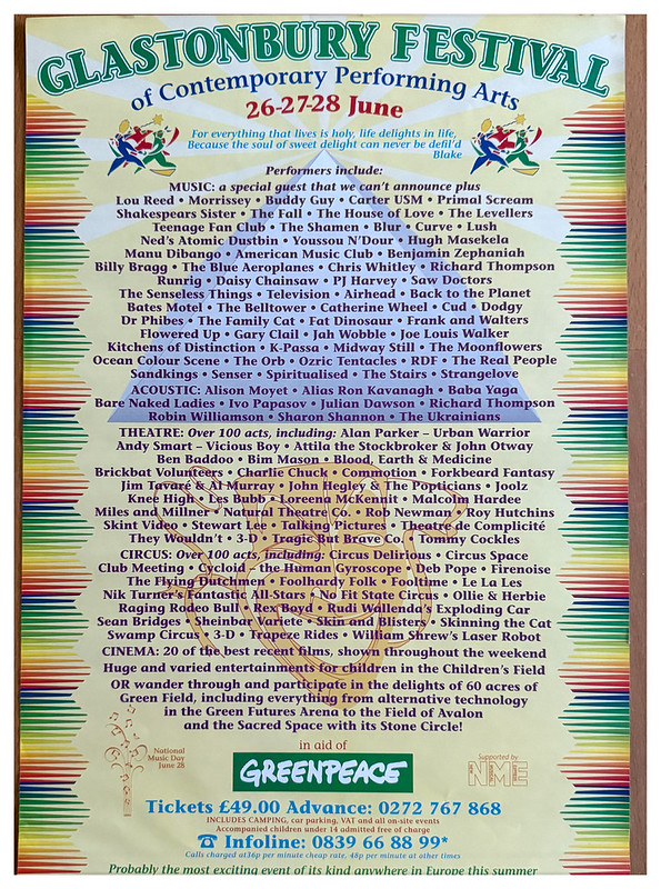 Andy Smart - Vicious Boy Jun 26, 1992 Glastonbury