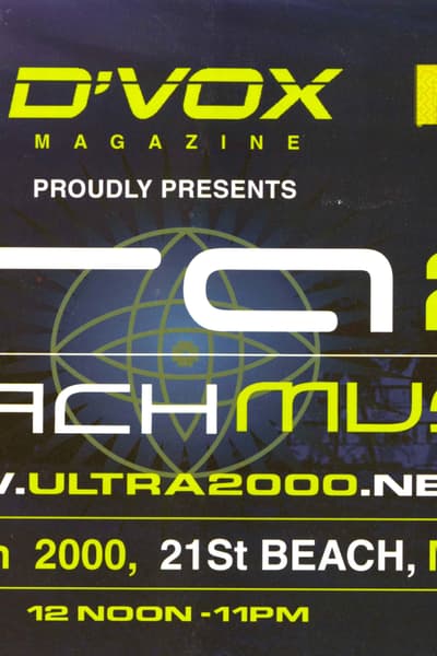 Ultra 2000 Global Beach Music Festival Mar 25, 2000 Miami Beach