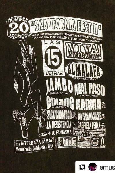 Las 15 Letras, ¡Viva Mapache!, Almalafa
