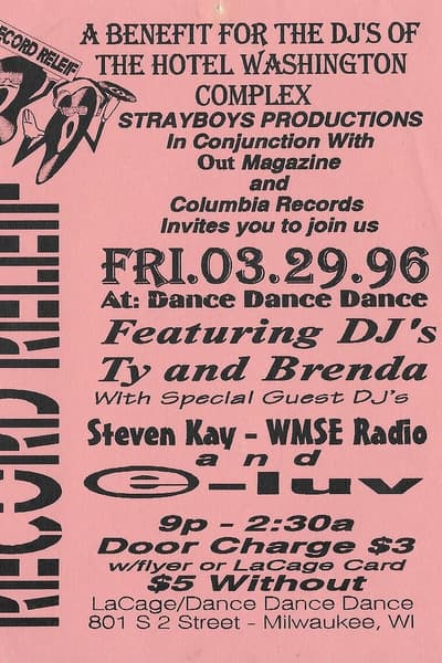 Record Relief Mar 29, 1996 Milwaukee