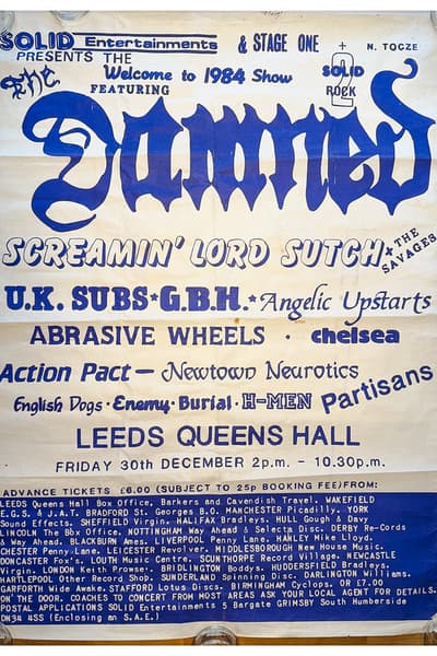 The Damned, Screamin' Lord Sutch & The Savages (Leeds)