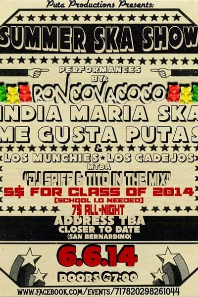 Summer Ska Show Jun 6, 2014 San Bernardino