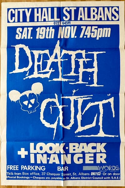 Death Cult, Look Back In Anger (St. Albans)