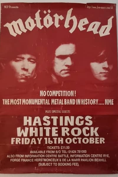Motörhead Oct 16, 1998 Hastings