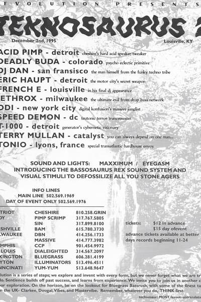 Evolution Dec 2, 1995 Louisville