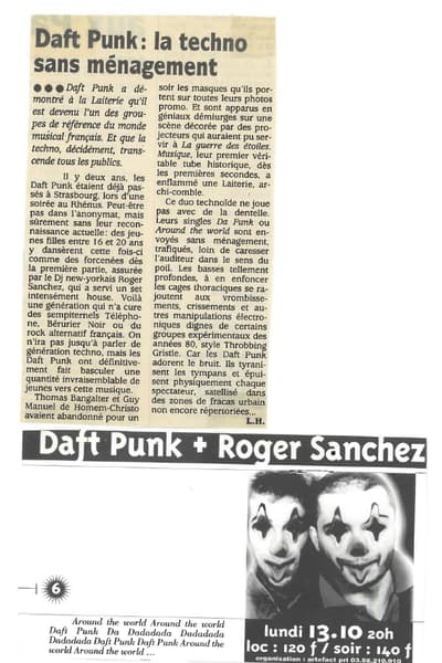 Roger Sanchez Oct 13, 1997 Strasbourg