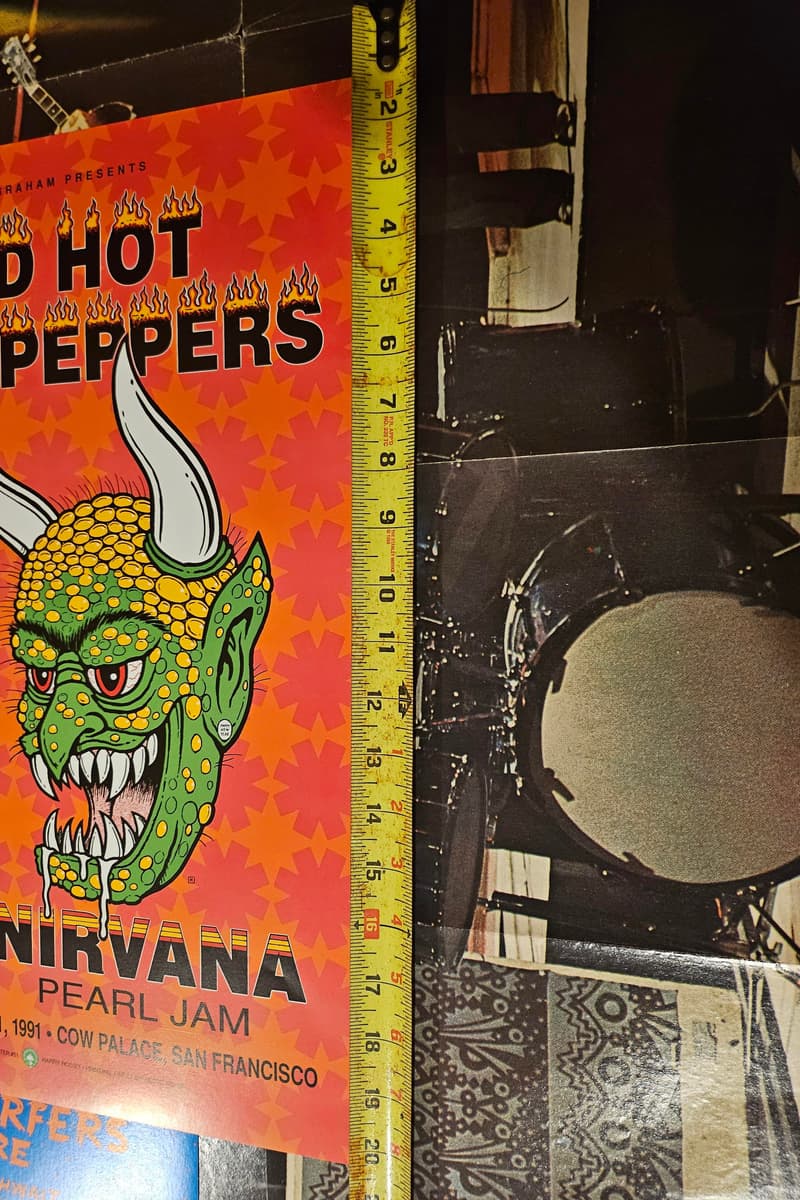 Nirvana, Pearl Jam, Red Hot Chili Peppers - at Cow Palace - San Francisco, CA - Dec 31, 1991