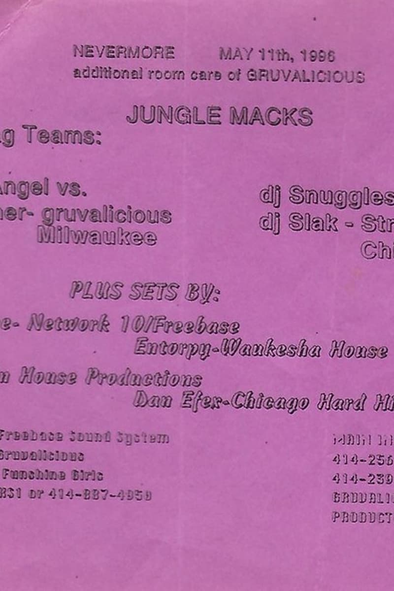 Smoove, Karma One, Dan Efer, DJ Feather, DJ Snuggles - at Nevermore - Milwaukee, WI - May 11, 1996