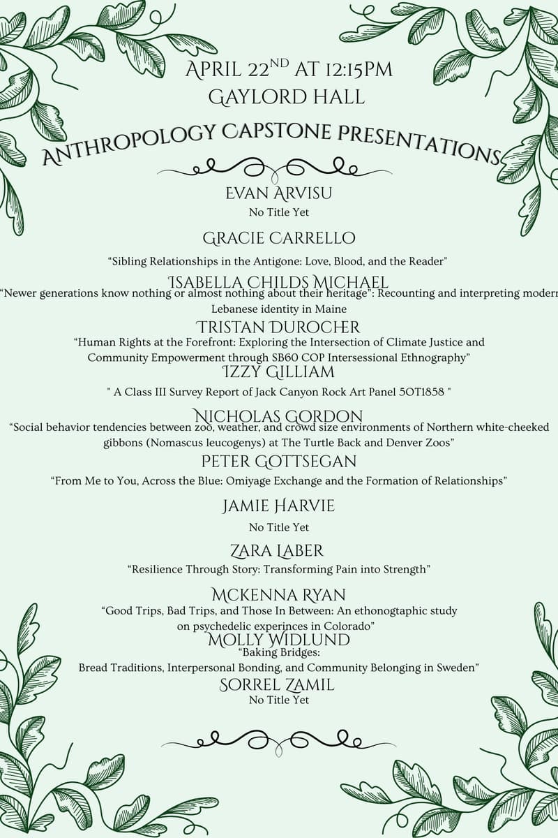 Jamie Harvie, Zara Laber, Peter Gottsegan, Nicholas Gordon, Izzy Gilliam - at Gaylord Hall - Apr 22, 2025