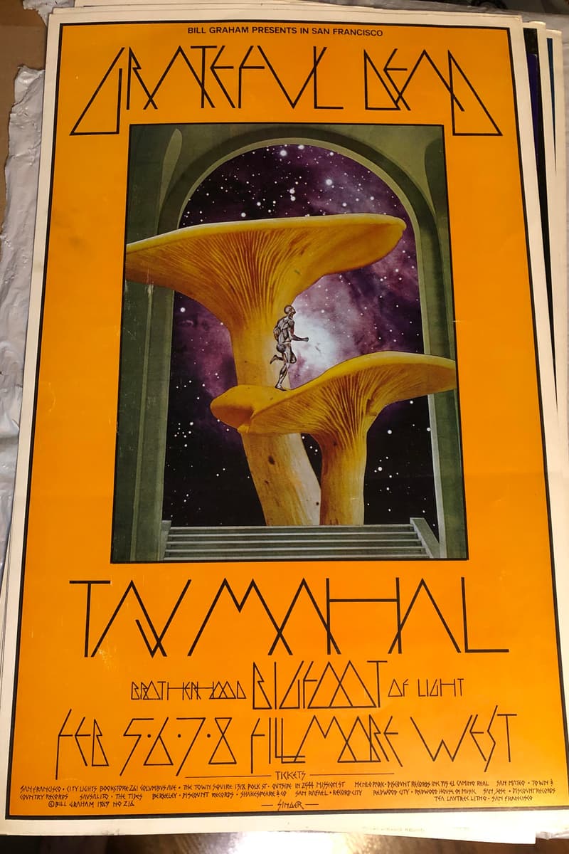 Grateful Dead, Brotherhood of Light, Grateful Dead, Taj Mahal - at Fillmore West - San Francisco, CA