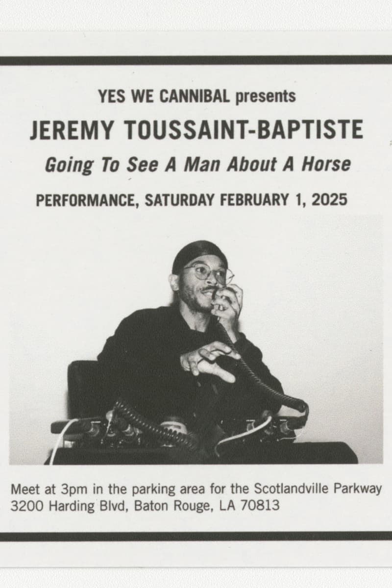 Jeremy Toussaint-Baptiste - at Scotlandville Parkway parking area - Baton Rouge, LA - Feb 1, 2025