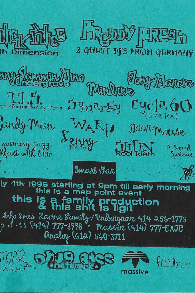 Kool Kieth, Chill Morning Jazz Breakfast with Eric, Kenny Jammin Jino, Senny (loves), Tony Dancia - Jul 4, 1996
